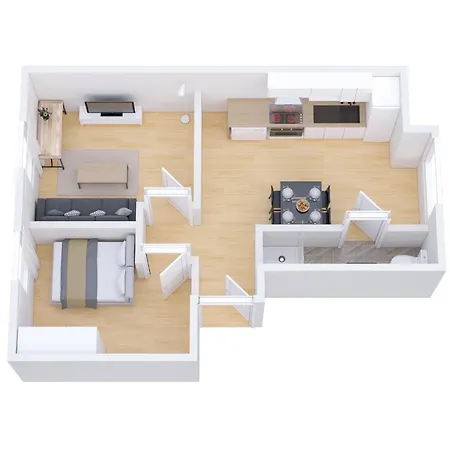 - Le Gestin - - Lumineux - Confort - Fibre Internet Апартаменти