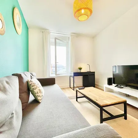 - Le Gestin - - Lumineux - Confort - Fibre Internet Lägenhet *