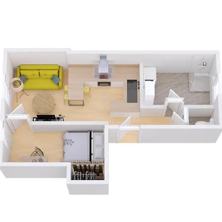 Lägenhet - Le Gestin - - Lumineux - Confort - Fibre Internet