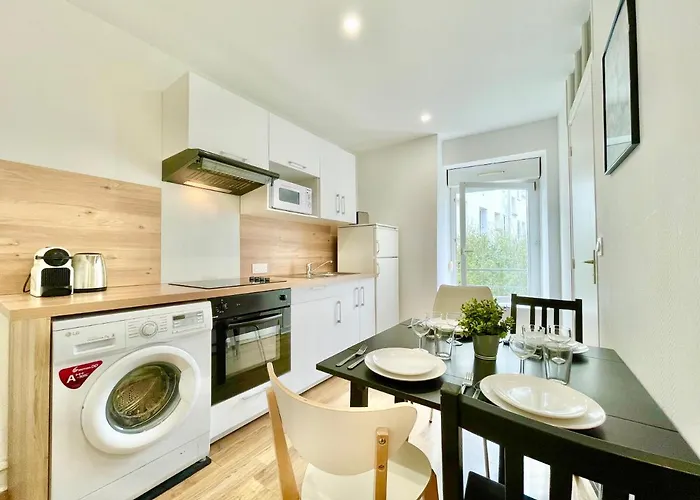 - Le Gestin - - Lumineux - Confort - Fibre Internet Apartman Breszt