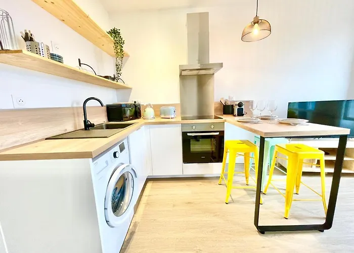 Apartman - Le Gestin - - Lumineux - Confort - Fibre Internet *