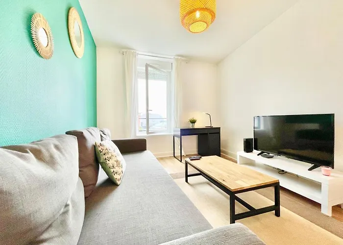 - Le Gestin - - Lumineux - Confort - Fibre Internet Apartman *