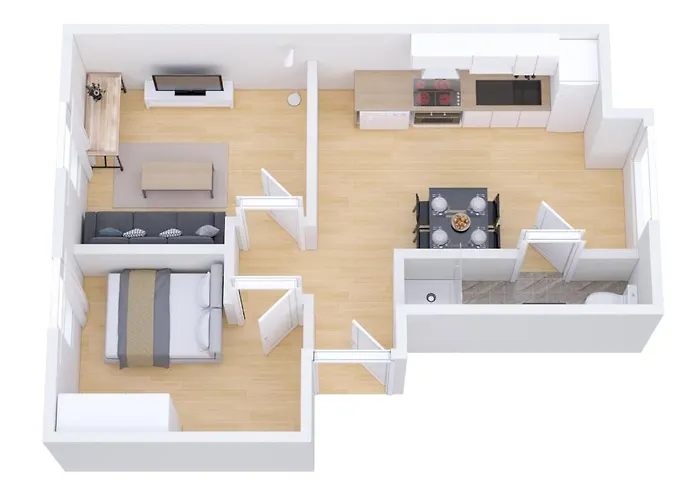 - Le Gestin - - Lumineux - Confort - Fibre Internet Appartement