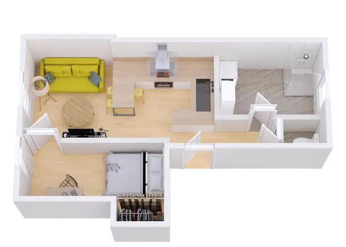 Apartman - Le Gestin - - Lumineux - Confort - Fibre Internet